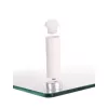 Techly Universalus stalinis monitoriaus pakėlimo stovas, laisvai pastatomas, 20 kg, 33 cm (13 colių), 81,3 cm (32 colių), permatomas