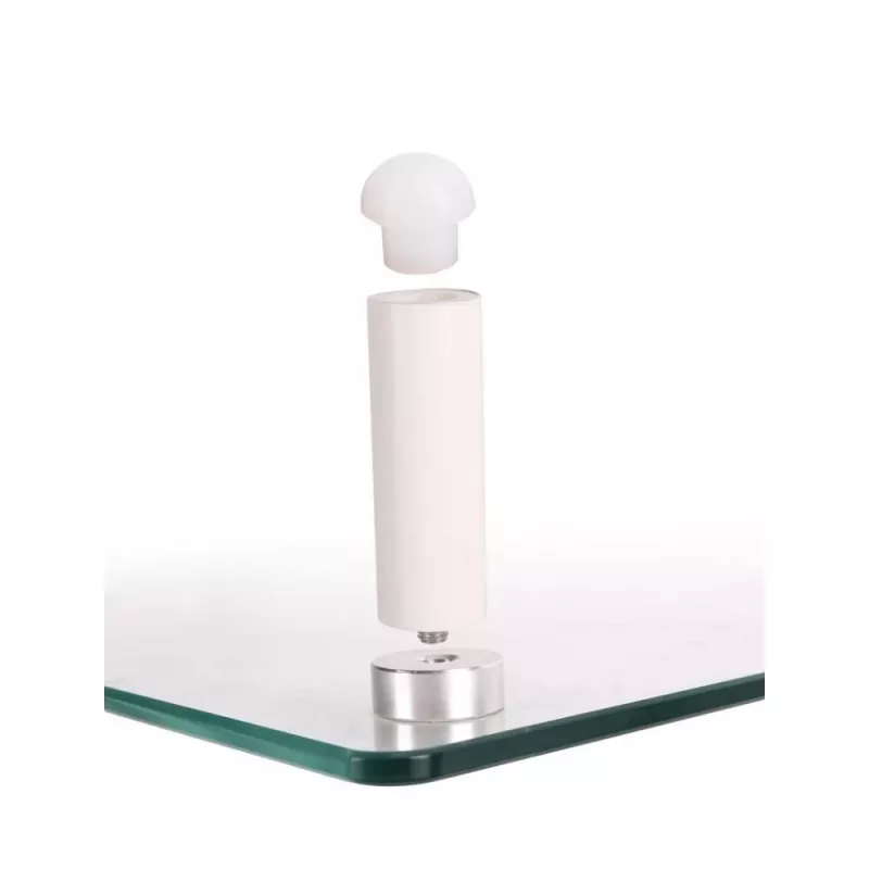 Techly Universalus stalinis monitoriaus pakėlimo stovas, laisvai pastatomas, 20 kg, 33 cm (13 colių), 81,3 cm (32 colių), permatomas