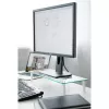 Techly Universalus stalinis monitoriaus pakėlimo stovas, laisvai pastatomas, 20 kg, 33 cm (13 colių), 81,3 cm (32 colių), permatomas