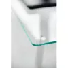 Techly Universalus stalinis monitoriaus pakėlimo stovas, laisvai pastatomas, 20 kg, 33 cm (13 colių), 81,3 cm (32 colių), permatomas
