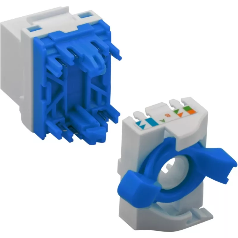 Techly CAT 6a KeyStone RJ45 Kištukas UTP be ekrano Įrankiams nereikalingas IWP-MD C6A/UROTT