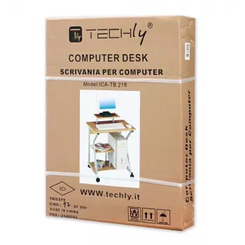 Techly ICA-TB 218 kompaktiškas kompiuterinis stalas