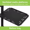 Techly ICA-TB TPM-10 nešiojamojo kompiuterio stovas juodas
