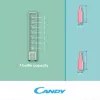 Candy DiVino CCVB 15/1 įmontuojamas vyno šaldytuvas 7 buteliai, juodas