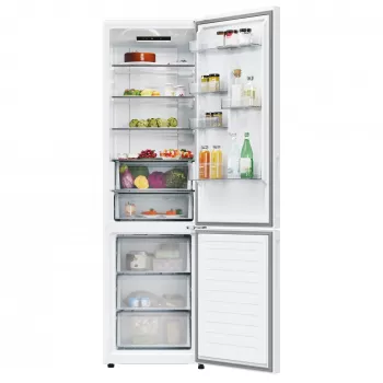 Candy CNCQ2T620EW Laisvai pastatomas šaldytuvas-šaldiklis 409 L Baltas