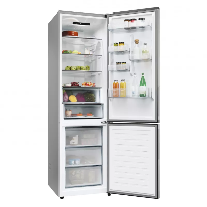 Candy CNCQ2T620EX Laisvai pastatomas šaldytuvas 409 L, nerūdijantis plienas