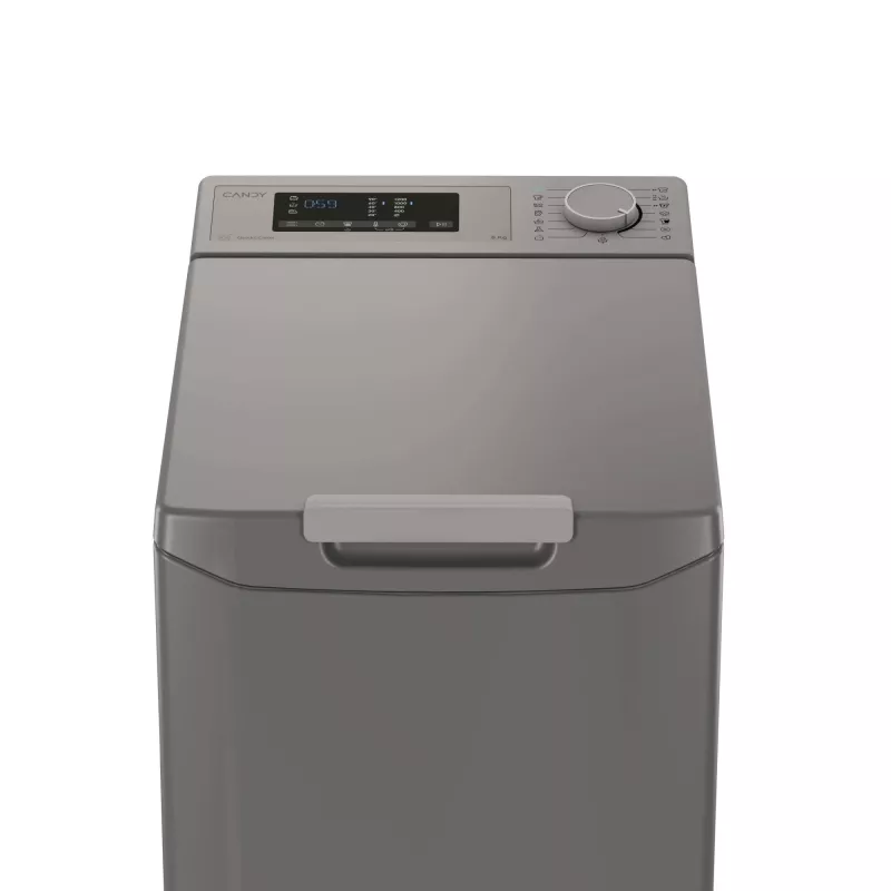 Candy TCA283DR2-S skalbyklė su viršutiniu pakrovimu 8 kg 1200 aps./min. antracitinė