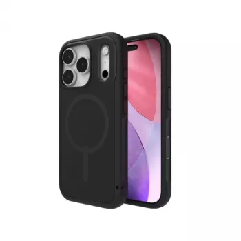ZAGG Sedona Snap Dėklas Apple iPhone 17 Pro Flood Black, Apsauginis Dėklas, Apple, iPhone 17 Pro, 16 cm (6.3 colio), Juoda