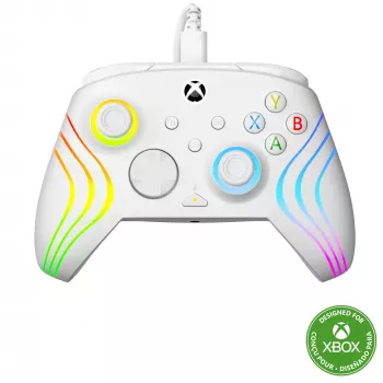 Žaidimų pultas Turtle Beach Afterglow Wave White USB PC Xbox Series S X