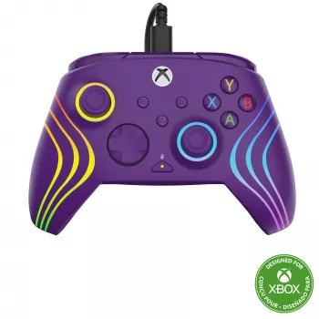 Žaidimų valdiklis Turtle Beach Afterglow Wave Purple USB PC Xbox Series X