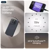 Išmanusis telefonas Motorola edge 70 fusion — 6,78 colio AMOLED, Snapdragon 7s Gen 3, 8 GB RAM, 256 GB, 5200 mAh, Dual SIM, Android 16 (Juoda)