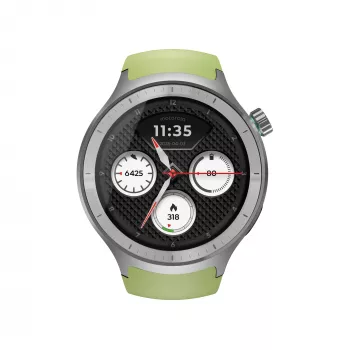 Motorola Moto Watch 3,63 cm (1,43 colio) OLED 47 mm skaitmeninis jutiklinis ekranas Sidabrinis GPS (palydovas)