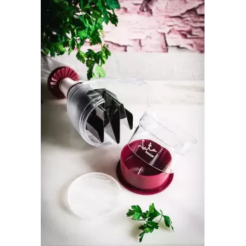 Rankinis smulkintuvas JATA AC54 Bordo Skaidrus