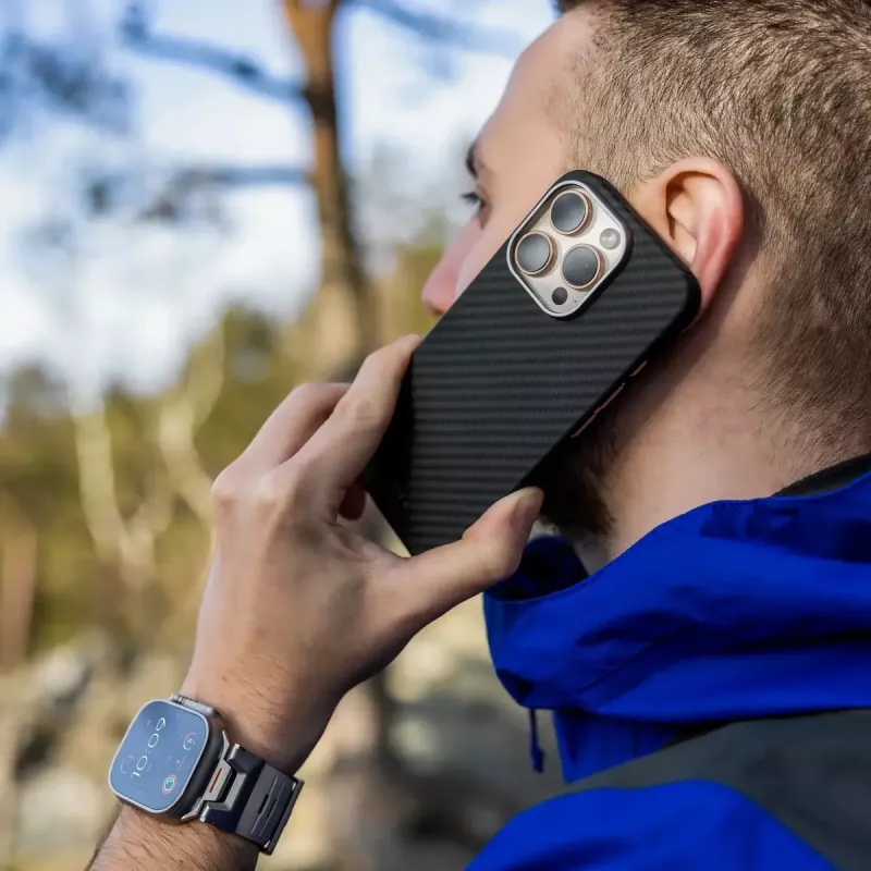 Fixed MagVelar | Samsung Galaxy S26 nugarėlė | Aramidiniai pluoštai | Juoda