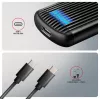 AXAGON EEM2-SC išorinis USB-C 10Gbps besraigtis metalinis M.2 NVMe SSD dėklas, vieno lizdo, pilkas