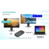 i-tec Thunderbolt 3 / USB-C Dual 4K Dock su USB-C į DisplayPort laidu (1,5 m) ir 60W galios tiekimu