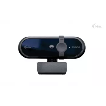 Internetinė kamera ITEC SOLOMON 100 1080p, 2 MP, Full HD 1920×1080, USB, tvirtinimo spaustukas, juoda