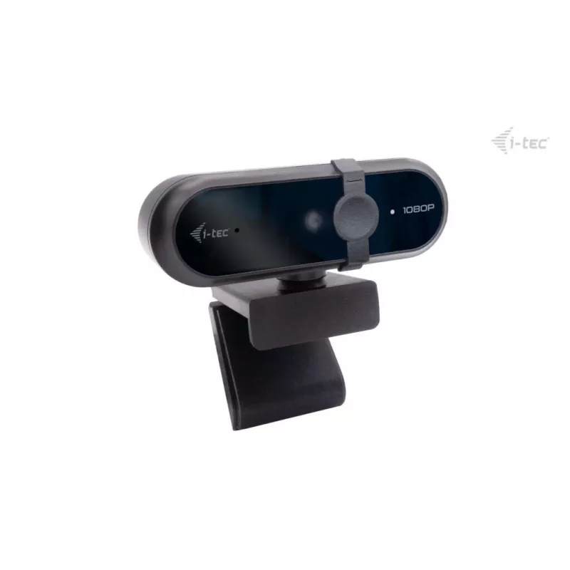 Internetinė kamera ITEC SOLOMON 100 1080p, 2 MP, Full HD 1920×1080, USB, tvirtinimo spaustukas, juoda