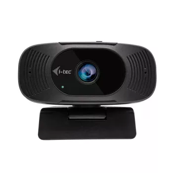 Internetinė kamera i-tec SOLOMON 300 4K, USB, 3840×2160, 8,29 MP, spaustukas, juoda