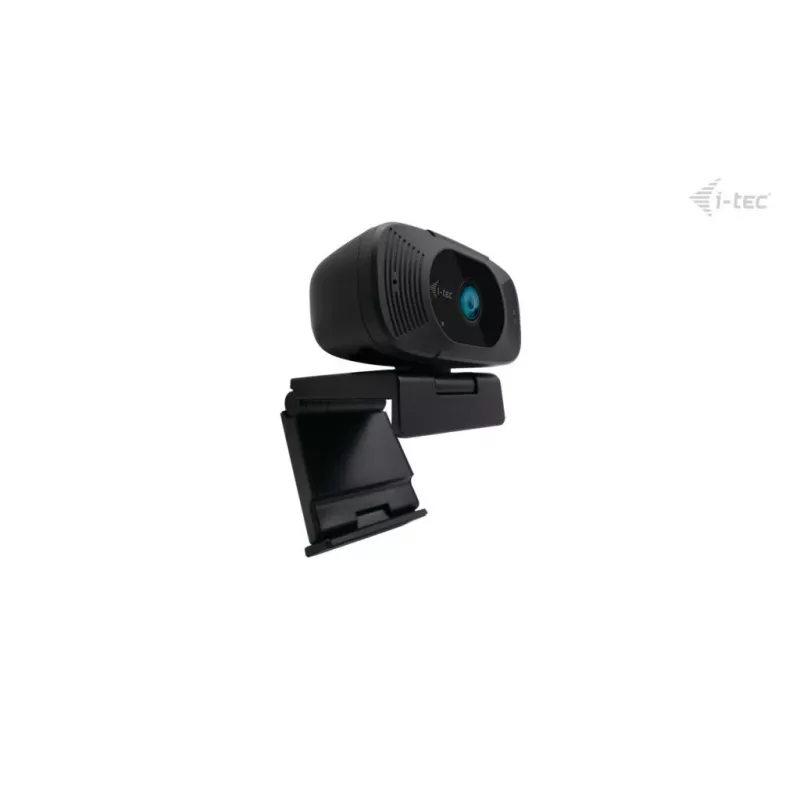 Internetinė kamera i-tec SOLOMON 300 4K, USB, 3840×2160, 8,29 MP, spaustukas, juoda