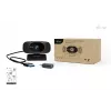Internetinė kamera i-tec SOLOMON 300 4K, USB, 3840×2160, 8,29 MP, spaustukas, juoda