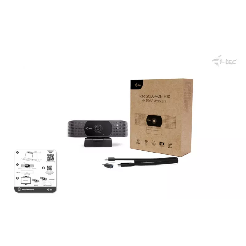 ITEC i-tec SOLOMON 500 4K PDAF internetinė kamera