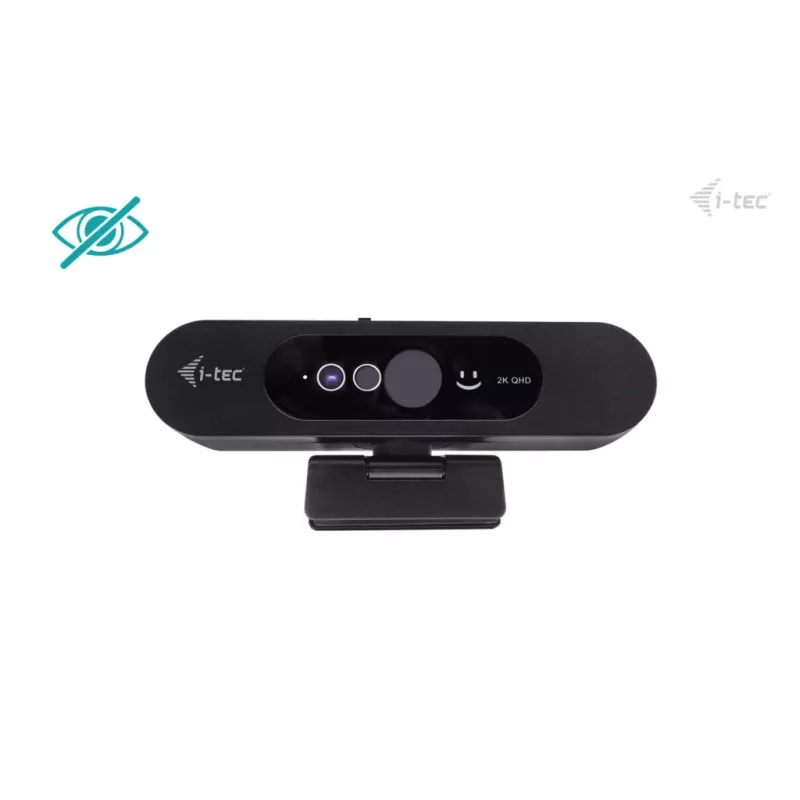 i-tec SOLOMON WH200 2K internetinė kamera su Windows Hello, 4 MP, 2560 x 1440 pikselių, 2K Ultra HD, 60 kadrų/s, 1920x1080@30fps, 1280x720@30fps, 2560x1440@30fps, automatinis