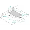 Beko HDMC 32400 TX įmontuojama keraminė kaitlentė, 2 zonos, jutiklinis valdymas