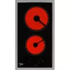Beko HDMC 32400 TX įmontuojama keraminė kaitlentė, 2 zonos, jutiklinis valdymas
