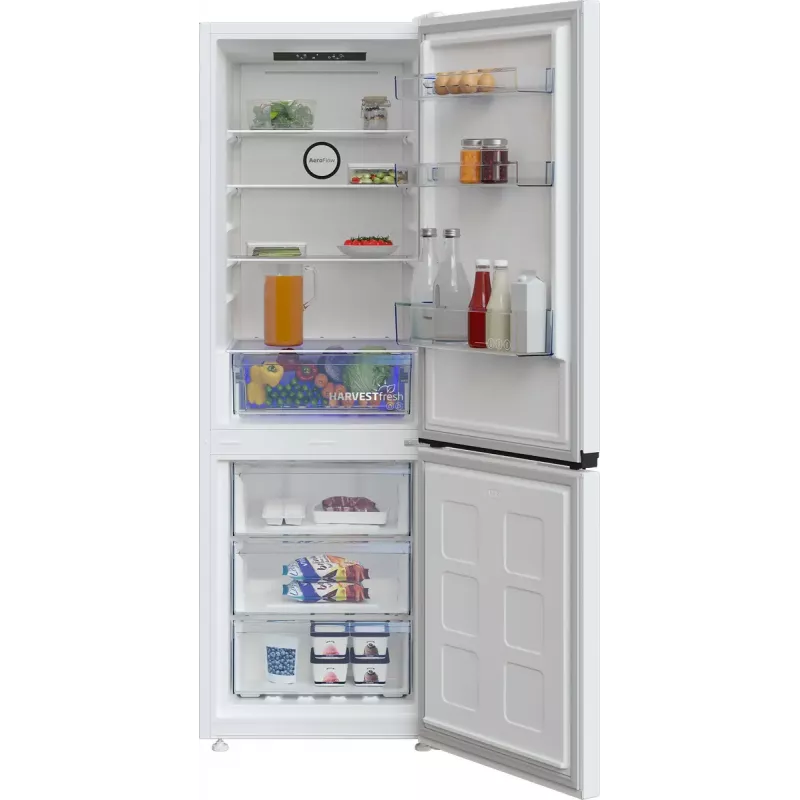 Beko B3RCNA344HW1 šaldytuvas-šaldiklis laisvai pastatomas 301 L baltas