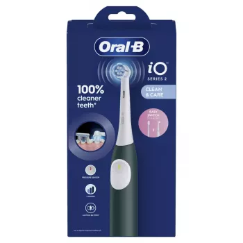 BRAUN Oral-B iO2 (iOS2.1C9.0G) elektrinis dantų šepetėlis Green Forest
