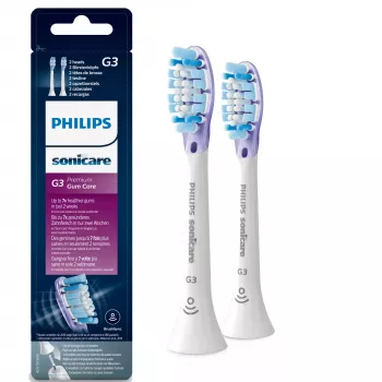 Philips Sonicare G3 Premium Gum Care HX9052/17 2x keičiami soniniai šepetėlių antgaliai