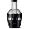 Lėtas sulčiaspaudė Philips Viva Collection HR1856, 800 W, juoda, LED ekranas, sulčių indas