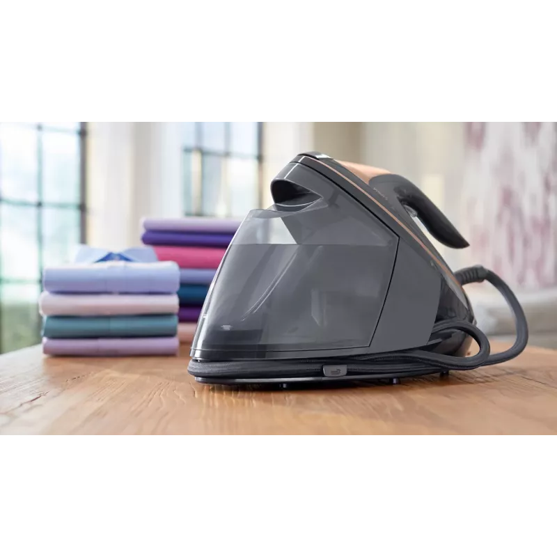 Philips PSG9040/80 garo lyginimo stotis 3100 W 1,8 L SteamGlide Elite padas Juoda