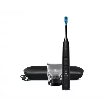 Philips Sonicare DiamondClean 9000 HX9911/09 belaidis dantų šepetėlis, juodas