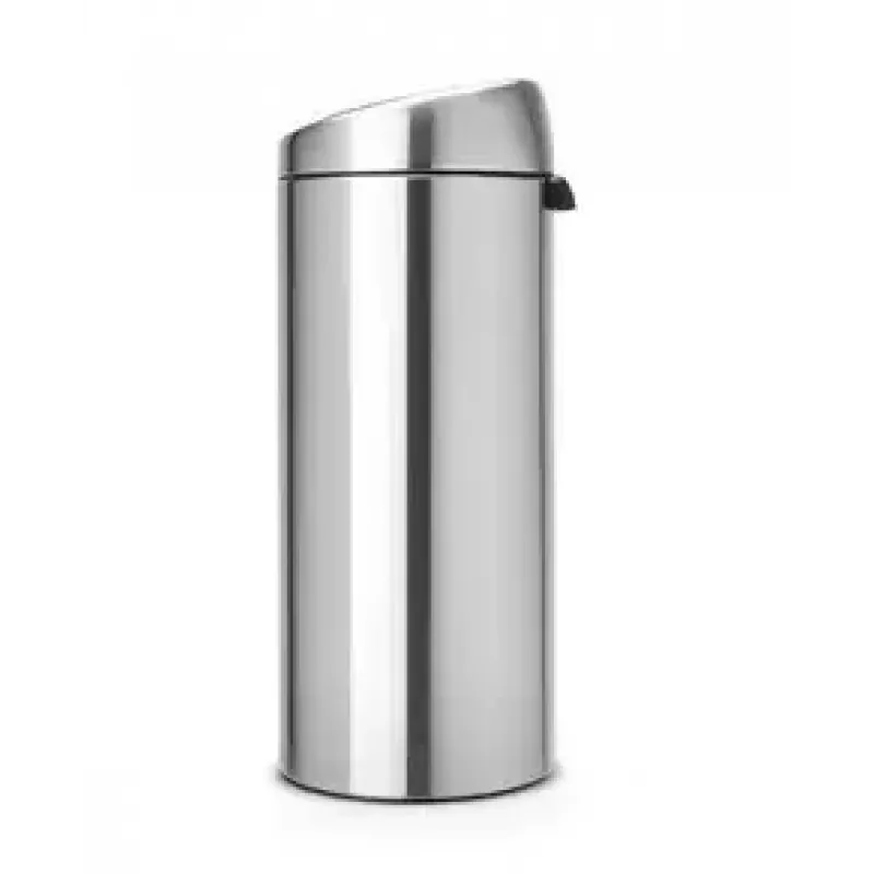 Brabantia Touch Bin Round 30L – apvali šiukšliadėžė