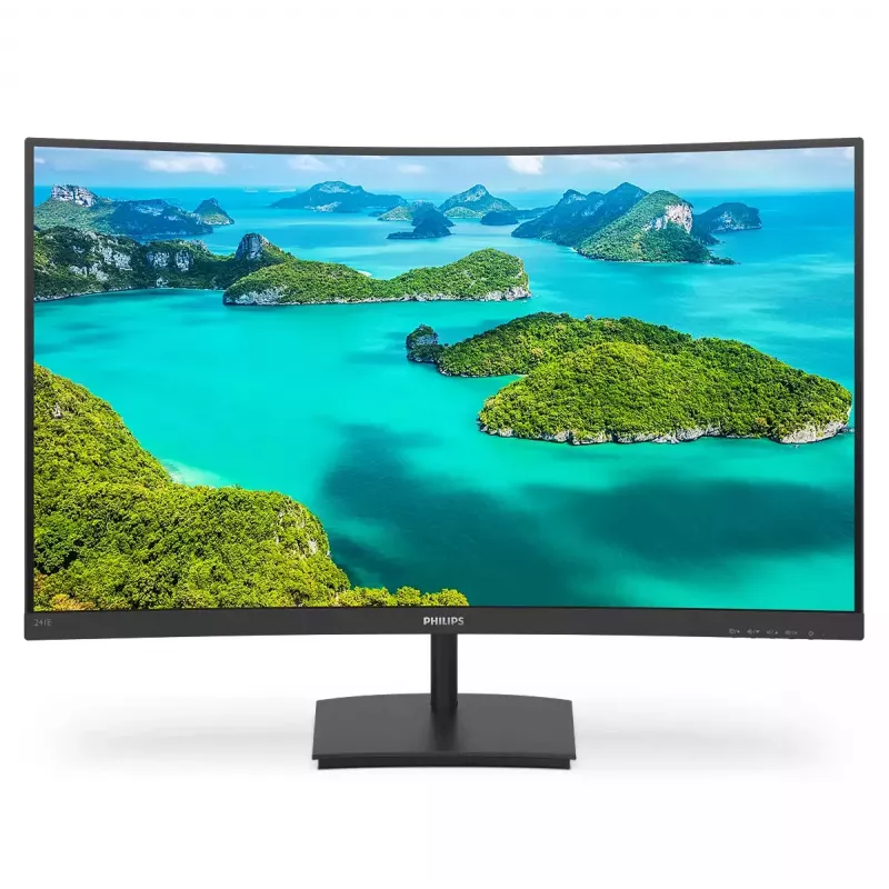 Philips E Line 241E1SCA/00 monitorius 59,9 cm (23,6 colio) 1920 x 1080 pikselių Full HD LCD juodas