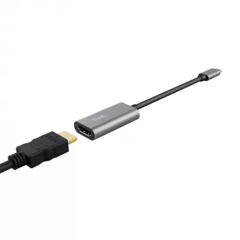 Trust Dalyx USB-C į HDMI adapteris, pilka