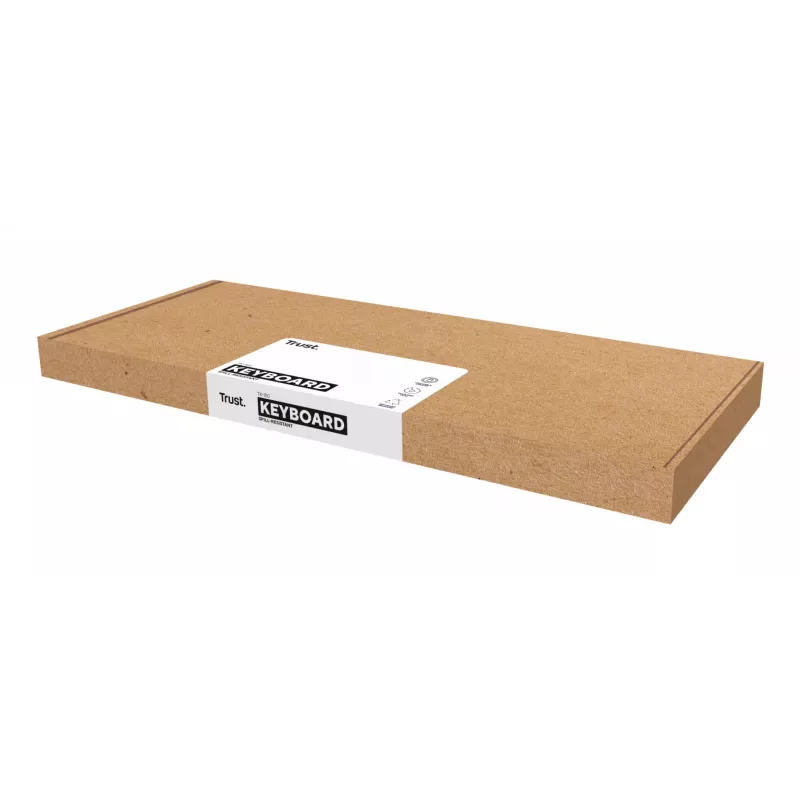 Trust TK-150 klaviatūra, USB, QWERTY, juoda, 104 klavišai
