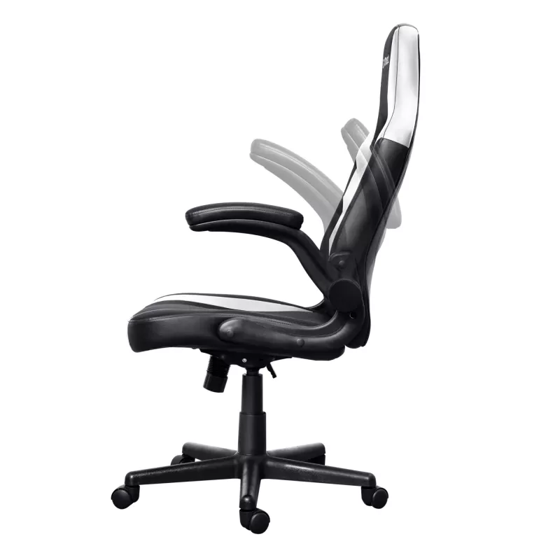 Universali žaidimų kėdė Trust GXT 703W RIYE Juoda Balta 140 kg