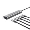 Trust Halyx USB 3.2 Gen 1 (3.1 Gen 1) Type-C sidabrinis USB-C stotelė