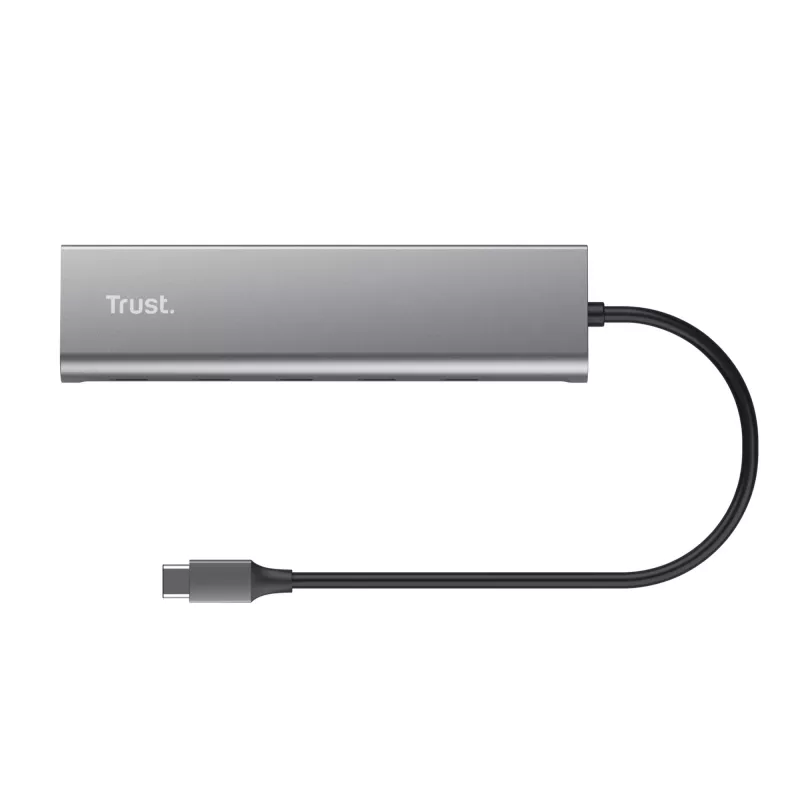 Trust Halyx USB 3.2 Gen 1 (3.1 Gen 1) Type-C sidabrinis USB-C stotelė