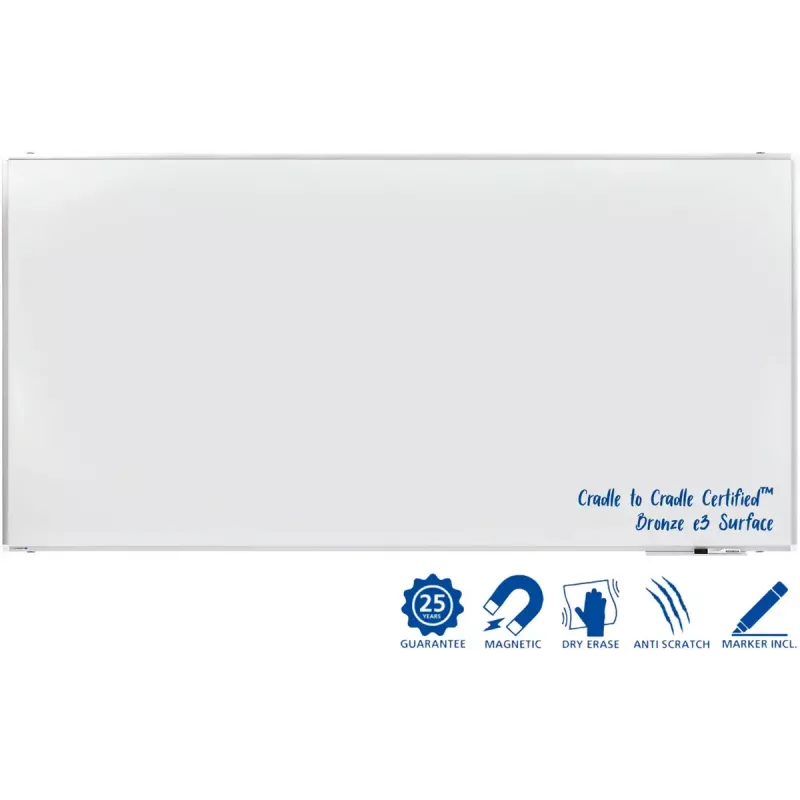 Balta lenta Legamaster PREMIUM PLUS 120x240cm emaliuotas fiksuotas