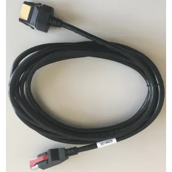 USB kabelis Epson 2218423 3,65 m USB A USB B juodas