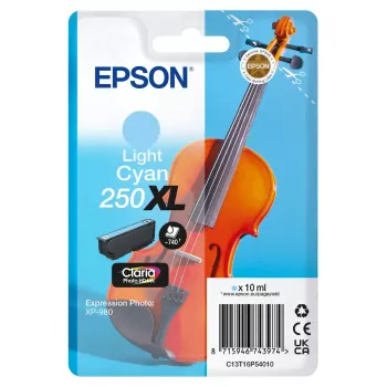 Kasetė Epson Violin Claria Photo HD C13T16P54010 didelės talpos (XL) šviesiai žydra 10 ml – vienetinė pakuotė
