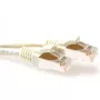 ACT Ivory 0,25 m SFTP CAT6A pataisas laidas su RJ45 jungtimis, snagless