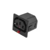ACT C13 IEC Lock Net Entree (1 lizdas) - juoda, PA135015BK