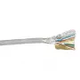 Pataisinis kabelis ACT CAT6 S/FTP PVC vytas 305 m pilkas