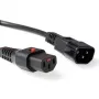 ACT maitinimo laidas C13 IEC Lock - C14 juodas 1,5 m, PC1003