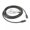 ACT USB4 20Gbps 240W USB Type-C laidas 2m Juodas USB-IF sertifikuotas